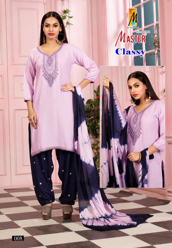 Master Classy Regular Wear Wholesale Printed Readymade Suits
